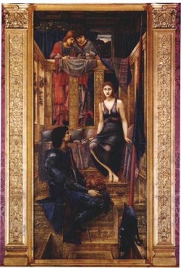 King Cophetua and the beggar maid http://www.victorianweb.org/painting/bj/paintings/23.jpg