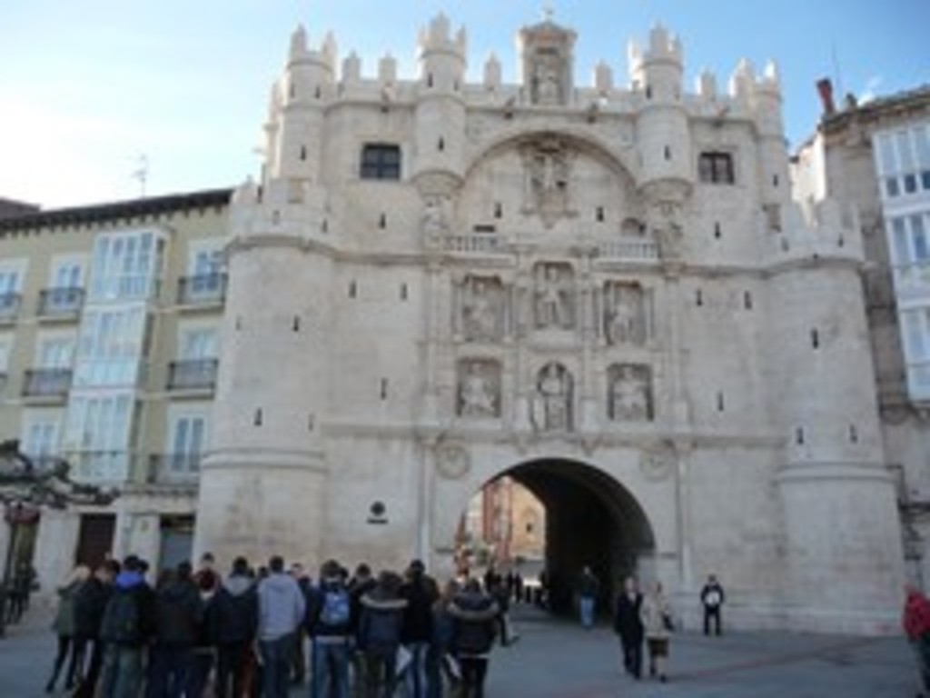 El Arco Santa María en Burgos 