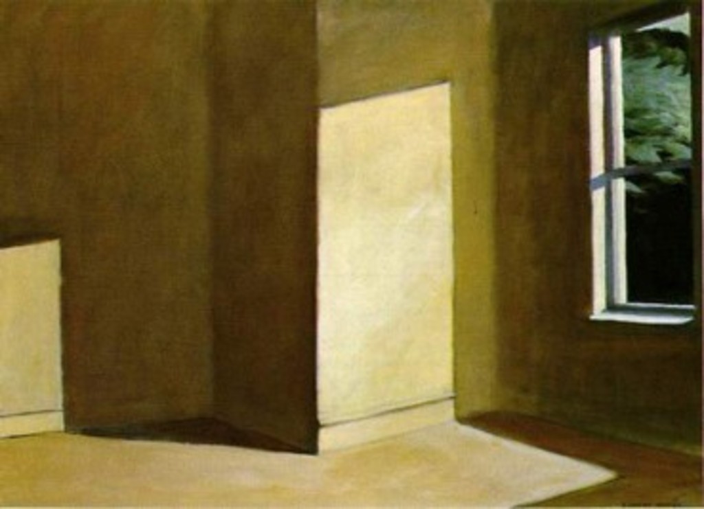 Edward Hopper - sun in an empty room